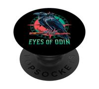 Mitología nórdica Viking Celtic Huginn & Muninn Eyes of Odin PopSockets PopGrip Adhesivo