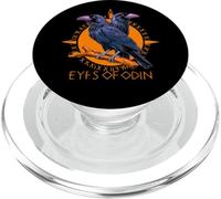Mitología nórdica Viking Celtic Huginn & Muninn Eyes of Odin PopSockets PopGrip para MagSafe