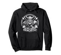 Mitología Vikinga Cultura I'm Not Angry I'm Nordic Sudadera con Capucha