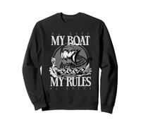 Mitología Vikinga Cultura Nórdica Pagana My Boat My Rules Sudadera