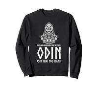 Mitología vikinga Medieval - Dios nórdico Odin - Religión pagana Sudadera