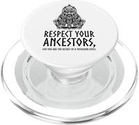 Mitología vikinga - Respeta a Tus antepasados - Dios nórdico Odin PopSockets PopGrip para MagSafe
