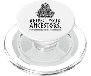 Mitología vikinga - Respeta a Tus antepasados - Dios nórdico Odin PopSockets PopGrip para MagSafe