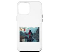 mitología Xolotl, Dios de la muerte con cabeza de perro azteca y guía del alma Carcasa para iPhone 12 Pro Max