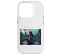 mitología Xolotl, Dios de la muerte con cabeza de perro azteca y guía del alma Carcasa para iPhone 14 Pro