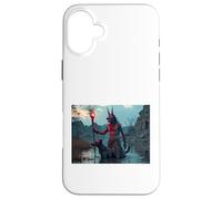 mitología Xolotl, Dios de la muerte con cabeza de perro azteca y guía del alma Carcasa para iPhone 16 Plus