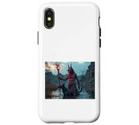 mitología Xolotl, Dios de la muerte con cabeza de perro azteca y guía del alma Carcasa para iPhone X/XS