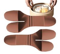 Mitones de dedos para horno | Mini mitones de horno de silicona, soporte para maceta, protector de dedos resistente al calor, soporte para macetas, mitones pequeños para freír pastelería