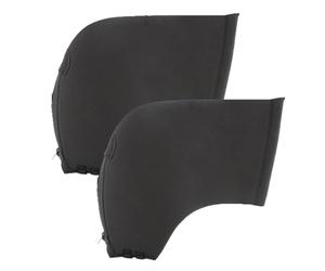 Mitones de manillar - Mangas acolchadas resistentes a la intemperie, protectores de manos extremadamente fríos, barras térmicas de retención de calor, ropa de ciclismo para la temporada de nieve |