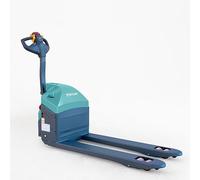 MITORO - Transpaleta Eléctrica MITORO - 1500kg - Batería de Litio - Horquillas 685x1724mm - Elevación 110mm - Ruedas Poliuretano PU - Frenado Electromagnético - Almacén Logística