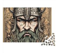 Mitos Vikingos Puzzle Imposible,desafío para Adultos Juego EduGatosivo 1000 Piezas Obra De Artee De Juego De para Adultos Y Niños Mayores De 12 Años 1000pcs (75x50cm)