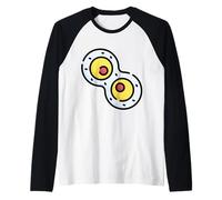 Mitosis División Celular Microbiología Biología Celular Camiseta Manga Raglan