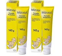 Mitosyl - Crema de pañal protectora - Previene y trata las irritaciones de la piel del bebé por rozaduras del pañal - 145gr (Paquete de 2)