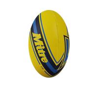Mitre Balón de Rugby Cub D4P, Amarillo/Azul, Talla 3