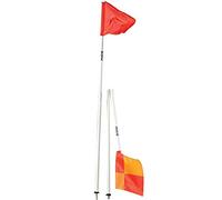 Mitre Banderines de córner plegables, juego de 4 unidades, talla única, blanco