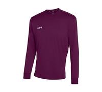 Mitre Camero Camiseta de Mangas Largas, Unisex niños, Morado (Granate), M