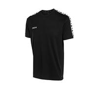 Mitre - Camiseta Delta de Hombre, Hombre, Delta T-Shirt, Negro/Blanco