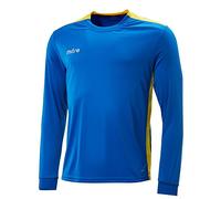 Mitre Charge Camiseta de Mangas Largas, Unisex niños, Azul (Real) / Amarillo, S