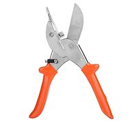 Mitre de ángulo múltiple, Junta de cizalla en ángulo, Repuesto de cizalla para Tijeras en ángulo para Cortar, Tiras de Goma para Cortar, Tiras de plástico(Tijeras de ángulo Ajustable (Mango Naranja))