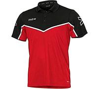 Mitre Kids Primero Football Training Polo Shirt - Emerald/Black/White, Large
