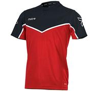 Mitre Kids Primero Football Training T-shirt - Scarlet/Black/White, Large