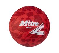 Mitre Oasis Netball, Muy Duradero, Gran Agarre, diseño Elegante, Roja/Blanca, 5