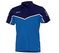 Mitre Primero Polo, Unisex niños, Azul (Real) / Marino / Blanco, L