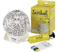 Scriball Mitre Ooodles Oobil Mini balón de fútbol Personalizable, Regalo para Todas Las Ocasiones, Talla única
