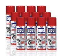 Mitreapel Apel Limpiador De Piezas De Freno (12X500 ml) Pastillas De Freno Muelles De Disco Pinzas|Paquete De 12