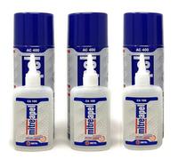 Mitreapel Pegamento Superka (3 x 100 gr) con activador de pegamento en spray (3 x 400 ml) - Adhesivo de cianoacrilato para manualidades y construcción, paquete con 3 unidades