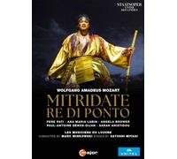 Mozart : Mitridate, re di Ponto. Pati, Labin, Brower, Bénos-Dijan, Aristidou, Minkowski, Miyagi. [DVD]