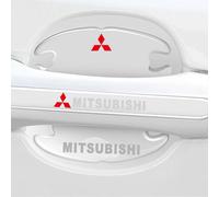 (Mitsubishi 2) Adhesivo protector para manija de puerta de automóvil, cubierta de manija de puerta extra