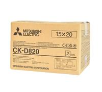 Mitsubishi Electric CK-D820 Papel + Cinta para 860 Impresiones 10x15 o 430 15x20