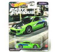 Mitsubishi Eclipse de Hotwheels DieCast - R pido y Furioso 2021 Fast Stars 1/5 [Verde] Escala 1:64 Premium
