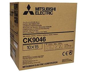 Mitsubishi electric ck-9046 papel fotográfico blanco