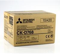 Mitsubishi Electric CK-D768 Papel + Cinta para 400 Impresiones 15x20