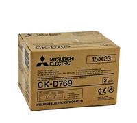 Mitsubishi Electric CK-D769 Papel + Cinta para 360 Impresiones 15x23