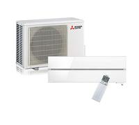 Mitsubishi Electric MSZ-LN25VGV-E1 - Kit de aire acondicionado inversor monosplit bomba de calor compuesto interior y unidad exterior de potencia 2,5 kW (9000 BTU), 230 V, Pearl White