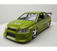 Mitsubishi Lancer Evolution VII Brian Rápido y Furioso Verde Modelo 1:24 Jada