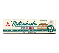 Mitsubishi Lápiz lápiz reciclado 9800EW HB 12 piezas K9800EWHB