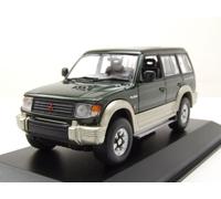 Mitsubishi Pajero Lwb 1991 Verde Metálico Coche a Escala 1:43 Maxichamps