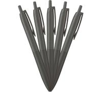 Mitsubishi Pencil HSXNSL055P.24 - Bolígrafo permanente Jet Stream Light Touch Ink (5 unidades, 0.5), color negro