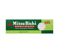 Mitsubishi Pencil uni gordo Damado gráfico docena blanco K7600.1 (entrada 12) (importación de Japón)
