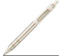 Mitsubishi Pencil Zento Flow Gel Ink Ballpoint Pen • 0,38 mm • Birch White