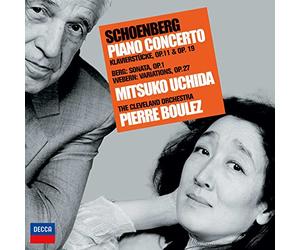 Mitsuko Uchida The Cleveland Orchestra Pierre Boulez - Schoenberg: Piano Concerto, Klavierstcke Opp.11 & 19 / Berg: Sonata Op.1 / Webern: Variations Op.27