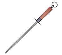 MITSUMOTO SAKARI 44 cm Chaira Afilar Cuchillos Redondo con Anillo Colgante
