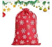 Mittel Weihnachtstüten | Goldfolie Zugband Heimdekoration | Weihnachtsparty Dekoration | für Halloween Thanksgiving Feiertag Silvester Party Kinder Erwachsene Familie Freunde