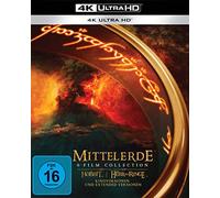 Mittelerde 6-Film Collection – Blu-ray – Versión cine y extendida 4K (15 discos, Alemania)
