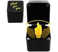 Mittelfinger Box,Mittelfinger in Der Box Surprise Gift Box,Mittelfinger Prank Geschenk für Erwachsene Büro und Wohnkultur Fun Prank Gift