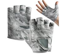 Mittens Transpirables, Guantes de Pesca | Guantes de Pesca Anti-Dedos,Equipos de Viaje al Aire Libre Accesorios de Pescado para Pescar, Camping, Viaje